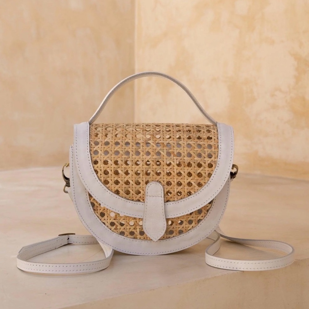 Lusana Nicole Crossbody Bag
